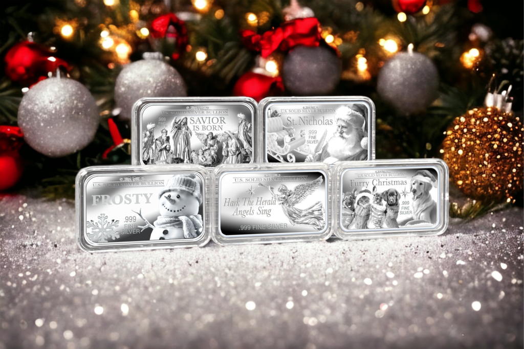 Personalized Silver Bars - Lincoln Treasury