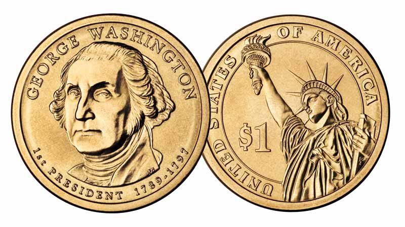 2007-16 Presidential Dollar - George Washinton