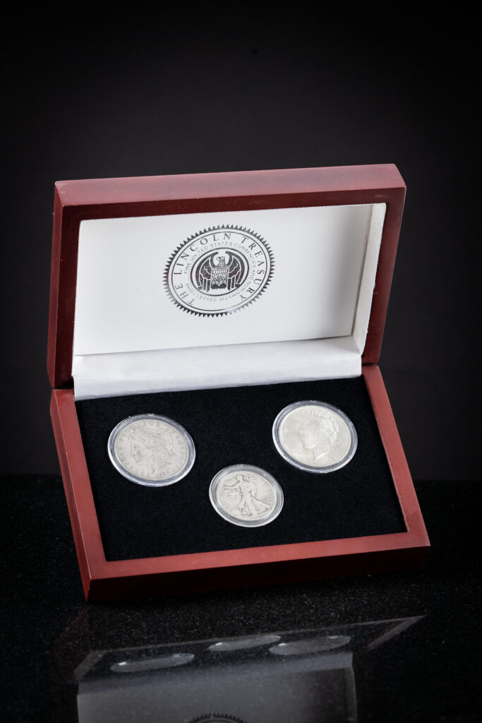 Americas Greatest Silver Dollars - Lincoln Treasury