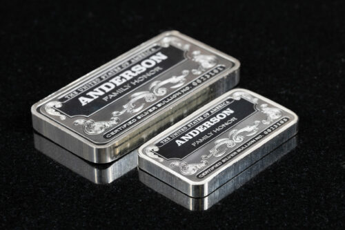 Mega & Jumbo | Personalized Silver Bars