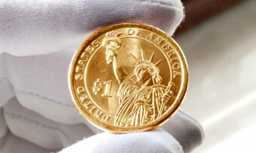 Lady Liberty $1 Presidential Coin