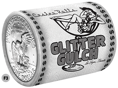 Glitter Gulch - Casino Roll, Las Vegas, Nevada
