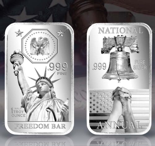 Freedom Day Silver Bars