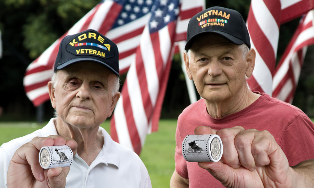 Patriot Rolls - Veterans Holding Rolls