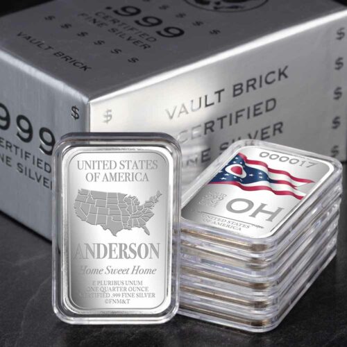 State Flag Silver Bars