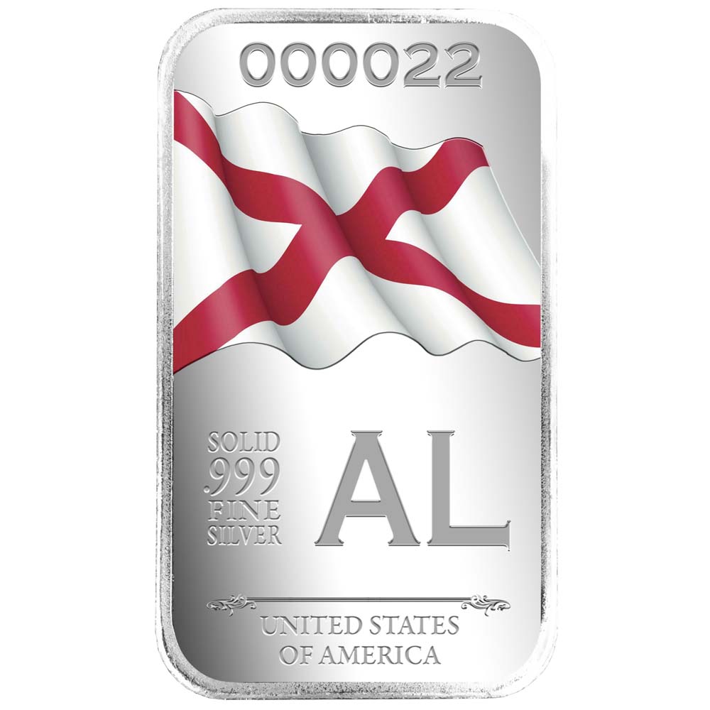 State Flag Silver Vault Bags - Lincoln Treasury